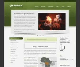 Myeboga.com(Ibogaine) Screenshot