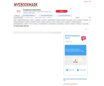 Myebookmark.com(My Site) Screenshot