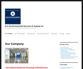 Myeco4Life.com(Eco Environmental Services) Screenshot