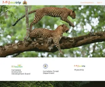 Myecotrip.com(Karnataka Forest Department) Screenshot