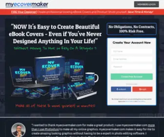 Myecovermaker.com(Book Cover Maker) Screenshot