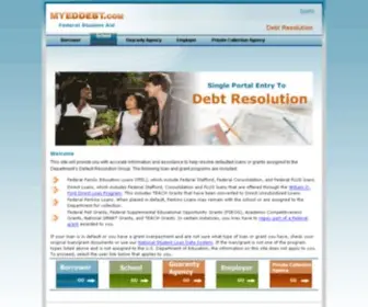 Myeddebt.com(Debt Resolution) Screenshot