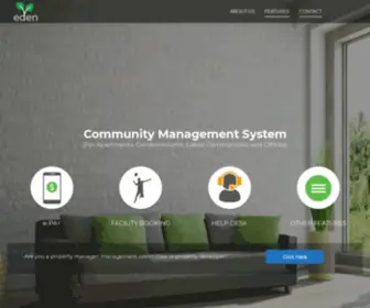 Myedenapp.com(Community Management System designed for Property Management) Screenshot