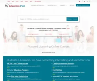 Myeducationpath.com(Free Education Planner) Screenshot
