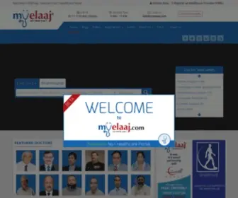 Myelaaj.com(Pakistan's No.1 Healthcare Portal) Screenshot