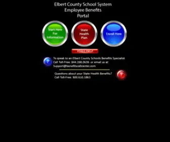 Myelbertbenefits.com(Elbert County Schools Employee Benefits Portal) Screenshot