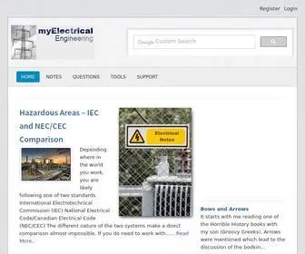 Myelectrical.com(MyElectrical Home) Screenshot
