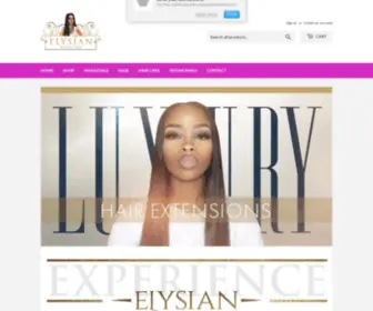 Myelysianhair.com(Myelysianhair) Screenshot