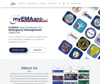 Myemaapp.com(Native Apps for Emergency Management Agencies EMA) Screenshot