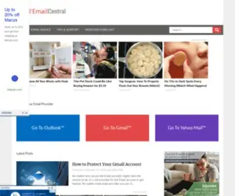 Myemailcentral.com(My Email Central) Screenshot
