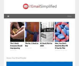 Myemailsimplified.com(My Email Simplified) Screenshot