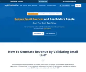 Myemailverifier.com(Email Verifier) Screenshot