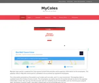 Myempl.com(Mycoles login portal) Screenshot