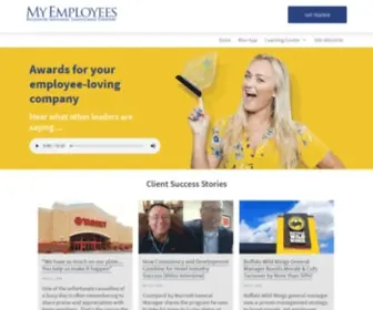 Myemployees.com(Employee of the Month Awards and Leadership Coaching) Screenshot