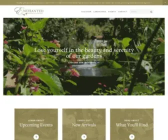 Myenchanted.com(Enchanted Nurseries & Landscapes) Screenshot
