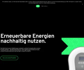 Myenergi.de(Myenergi steht für eine grünere Zukunft) Screenshot