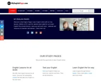Myenglishpages.com(Learn English) Screenshot