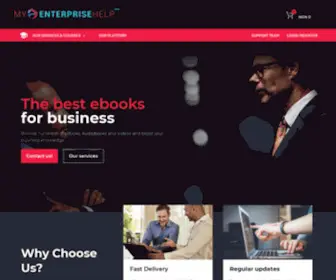 Myenterprisehelp.com(Front Page) Screenshot