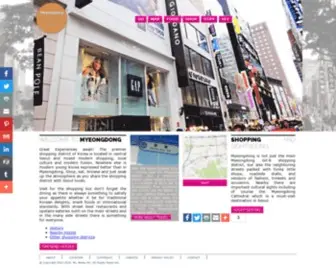 Myeongdong-KR.com(Myeongdong Seoul) Screenshot