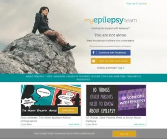 Myepilepsyteam.com(Myepilepsyteam) Screenshot