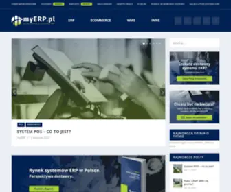 Myerp.pl(Baza wiedzy o systemach ERP i eCommerce) Screenshot