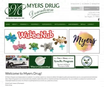 Myersdrug.com(Myers Drug) Screenshot