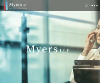 Myersfirm.com(Myers LLP) Screenshot