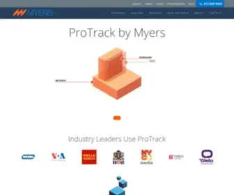 Myersinfosys.com(ProTrack Broadcast Management System) Screenshot