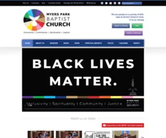 Myersparkbaptist.org(Myers Park Baptist Church) Screenshot