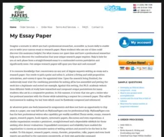 Myessaypaper.com(My Essay Paper) Screenshot