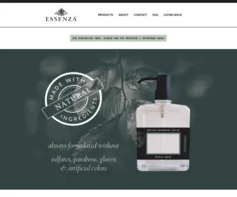 Myessenza.com(ESSENZA) Screenshot