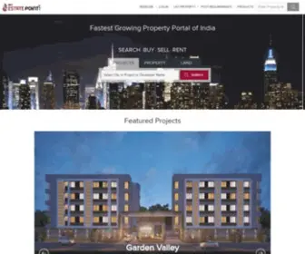 Myestatepoint.com(Fastest Growing Property Portal of India) Screenshot
