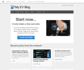 MyevBlog.com(My EV Blog) Screenshot