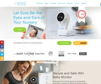 Myevoz.com(Evoz Smart Baby Monitor) Screenshot