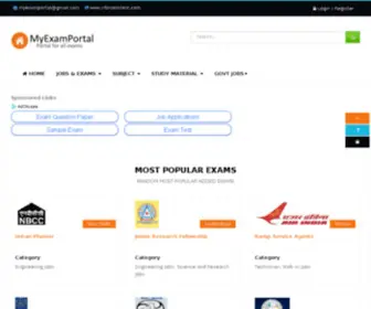 Myexamportal.com(Myexamportal) Screenshot