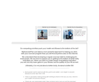 Myexerciseplan.com(Myexerciseplan) Screenshot