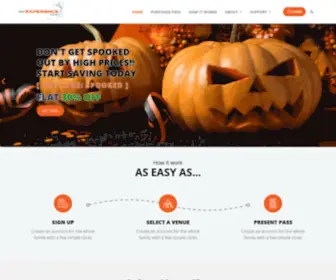 Myexperiencepass.com(MY EXPERIENCE) Screenshot