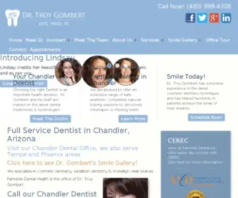 Myextraordinarysmile.com(Chandler, AZ Cosmetic Dentist) Screenshot