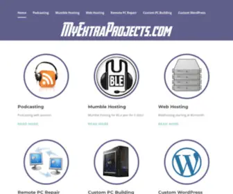 Myextraprojects.com(Myextraprojects) Screenshot