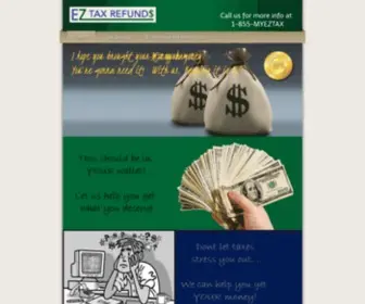 Myeztaxrefunds.com(EZ Tax Refund$) Screenshot