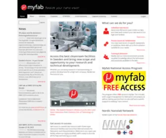 Myfab.se(Realize your nano vision) Screenshot