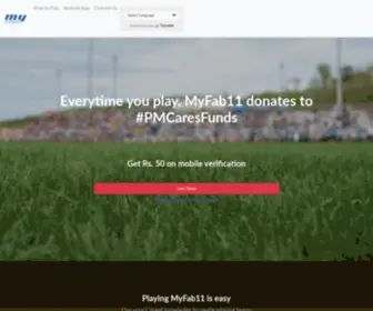 Myfab11.com Screenshot