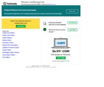 Myfabricspot.com(Fabric) Screenshot