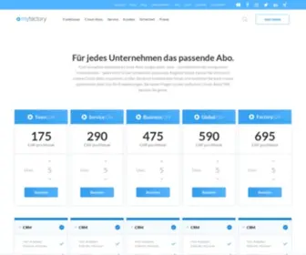 Myfactory-Ondemand.ch(Preise) Screenshot