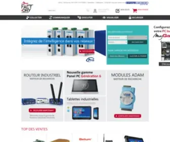 Myfactory.fr(1er site marchand Informatique industrielle et IoT industriel) Screenshot