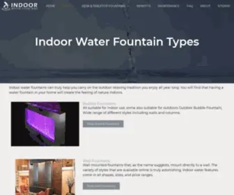 Myfairlakes.com(Indoor Water Fountain Types) Screenshot