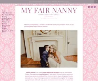 Myfairnanny.com(My Fair Nanny) Screenshot