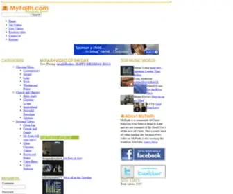 Myfaith.com(Christian Videos) Screenshot