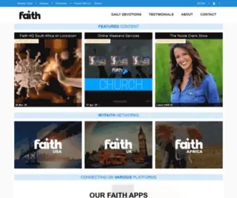 Myfaithtv.com(Faith Broadcasting Network) Screenshot