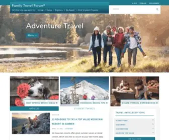 Myfamilytravels.com(My Family Travels) Screenshot